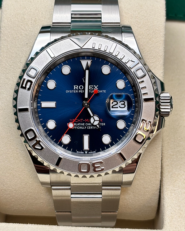 2026 Rolex Yacht-Master 40MM Blue Dial Oyster Bracelet (126622)