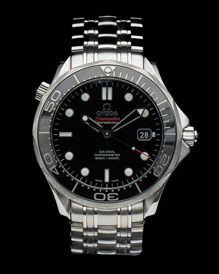 2020 Omega Seamaster Diver 300M 41MM Black Dial Steel Bracelet (212.30.41.20.01.003)