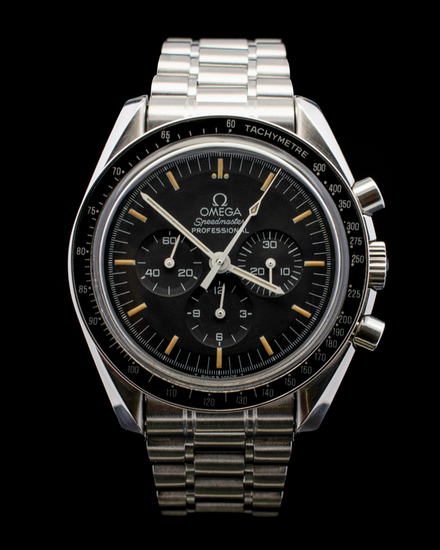 Omega Speedmaster Professional Moonwatch 42MM Black Dial Steel Bracelet (3590.50.00)