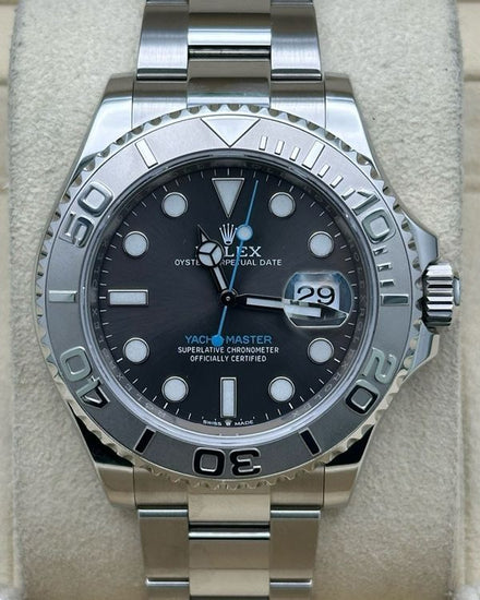 2023 Rolex Yacht-Master 40MM Rhodium Dial Oyster Bracelet (126622)