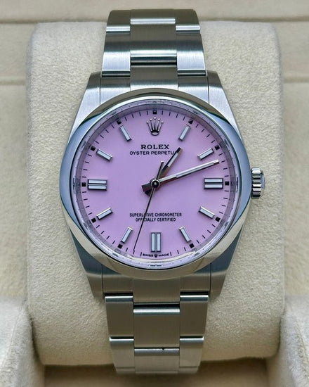 2023 Rolex Oyster Perpetual 36MM Pink Dial Oyster Bracelet (126000)