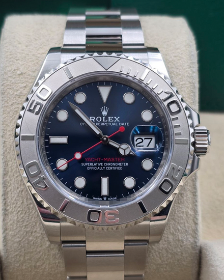 2020 Rolex Yacht-Master 40MM Blue Dial Oyster Bracelet (126622)