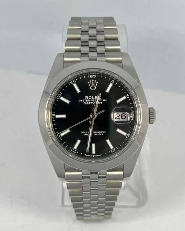2019 Rolex Datejust 41MM Black Dial Jubilee Bracelet (126300)
