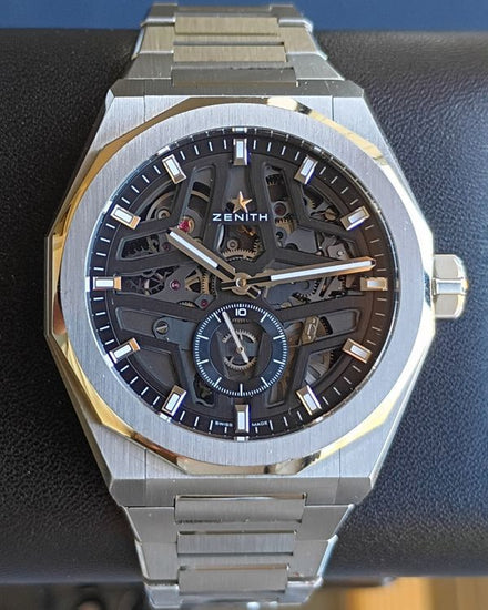 2023 Zenith Defy Skyline 41MM Skeleton Dial Steel Bracelet (03.9300.3620/78.I001)