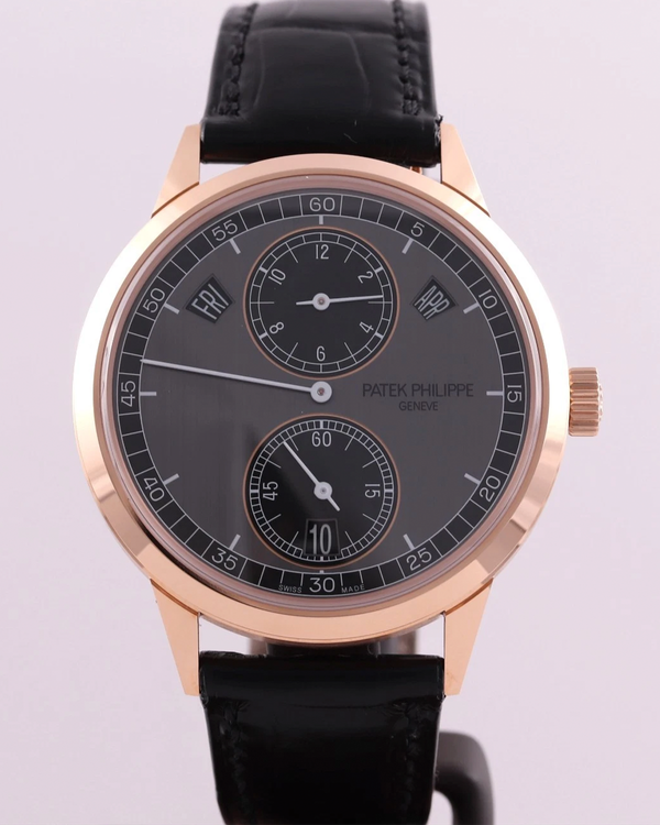 2025 Patek Philippe Annual Calendar Regulator 40.5MM Slate Dial Leather Strap (5235/50R-001)
