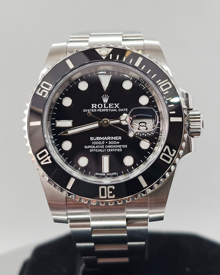 2018 Rolex Submariner Date 40MM Black Dial Oyster Bracelet (116610LN)