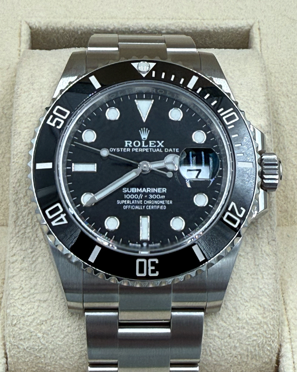 2021 Rolex Submariner Date 41MM Black Dial Oyster Bracelet (126610LN)