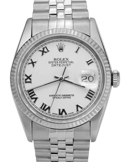 Rolex Datejust 36MM White Dial Jubilee Bracelet (16234)