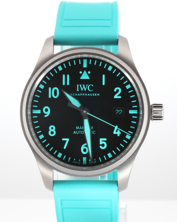 No Reserve - IWC Schaffhausen Pilot Mark XX "Mercedes-AMG Petronas F1" 40MM Black Dial Rubber Strap (IW328210)