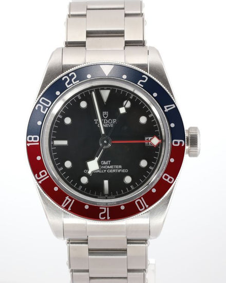 No Reserve - 2022 Tudor Black Bay GMT "Pepsi" 41MM Black Dial Steel Bracelet (79830RB)