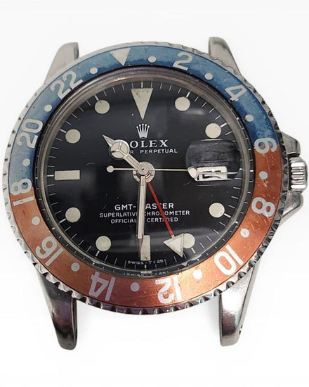 1972 Rolex GMT-Master "Pepsi" 40MM Black Dial Oyster Bracelet (1675)