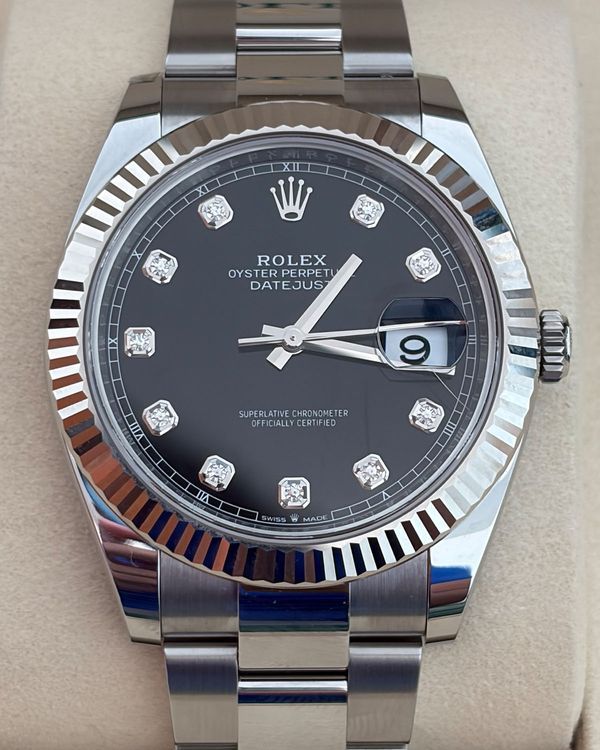 2026 Rolex Datejust 41MM Black Dial Oyster Bracelet (126334)