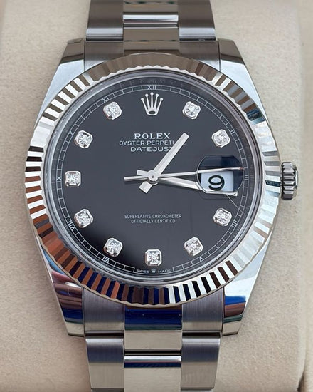 2026 Rolex Datejust 41MM Black Dial Oyster Bracelet (126334)