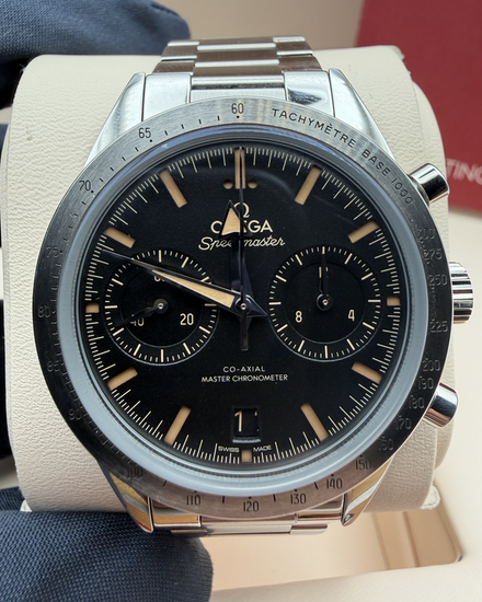 2022 Omega Speedmaster '57 Chronograph 40.5MM Black Dial Steel Bracelet (332.10.41.51.01.001)