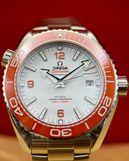 2023 Omega Seamaster Planet Ocean 600M 43.5MM White Dial Steel Bracelet (215.30.44.21.04.001)