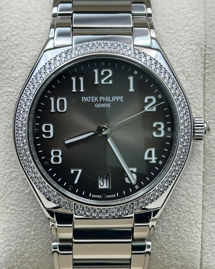 2022 Patek Philippe Twenty-4 36MM Grey Dial Steel Bracelet (7300/1200A-010)