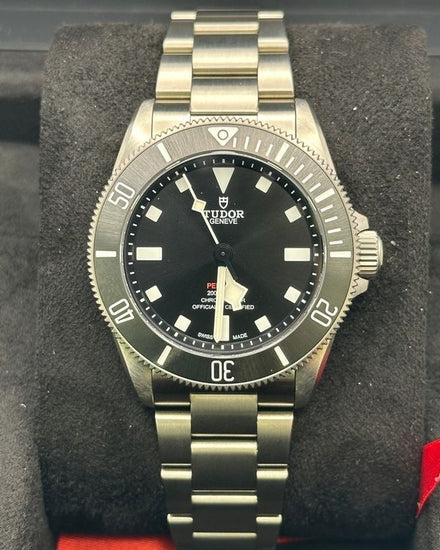 2026 Tudor Pelagos 39MM Black Dial Titanium Bracelet (25407N)