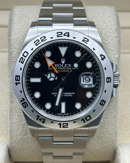 2020 Rolex Explorer II 42MM Black Dial Oyster Bracelet (216570)