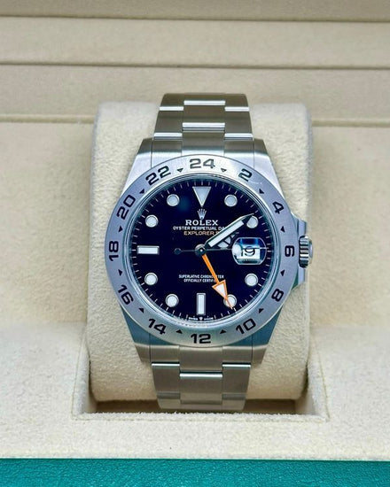 2025 Rolex Explorer II 42MM Black Dial Oyster Bracelet (226570)