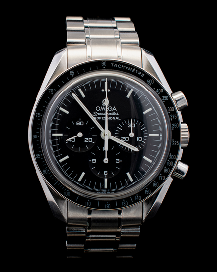 Omega Speedmaster Professional Moonwatch "Apollo XVII" L.E. 42MM Black Dial Steel Bracelet (3574.51.00)