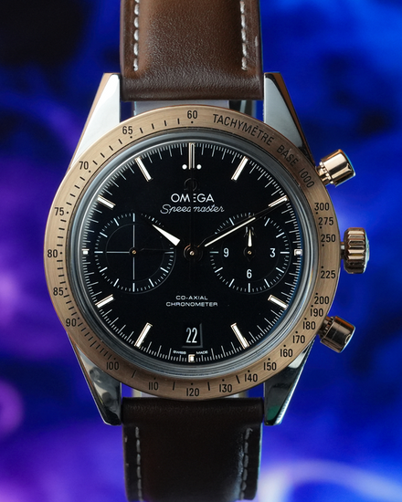 2025 Omega Speedmaster '57 41.5MM Black Dial Leather Strap (331.22.42.51.01.001)