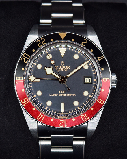 No Reserve - 2024 Tudor Black Bay 58 GMT "Coke" 39MM Black Dial Steel Bracelet (7939G1A0NRU)