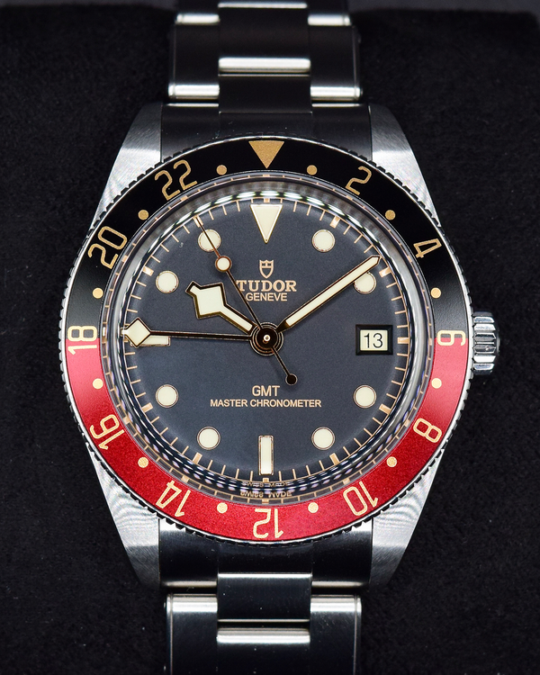 No Reserve - 2024 Tudor Black Bay 58 GMT "Coke" 39MM Black Dial Steel Bracelet (7939G1A0NRU)