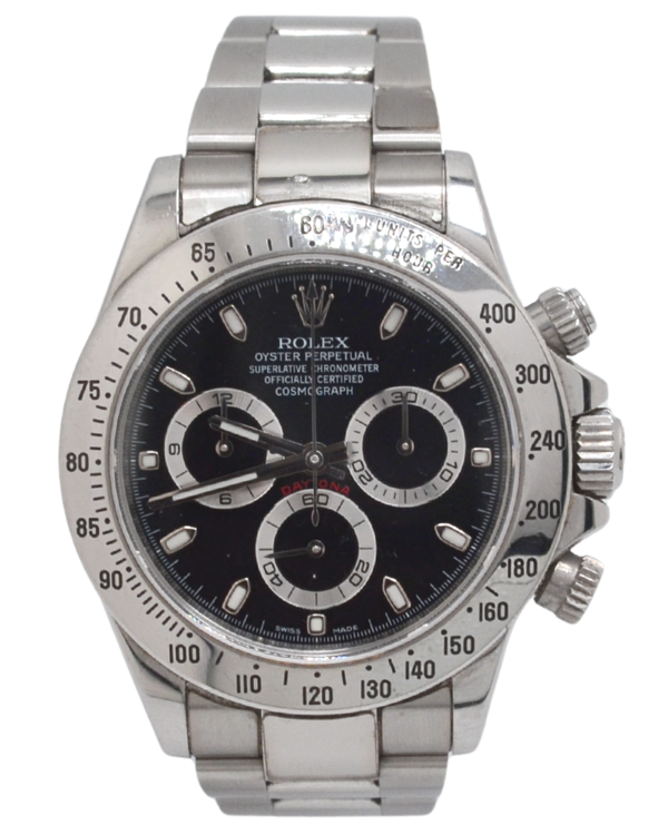 2016 Rolex Cosmograph Daytona 40MM Black Dial Oyster Bracelet (116520)