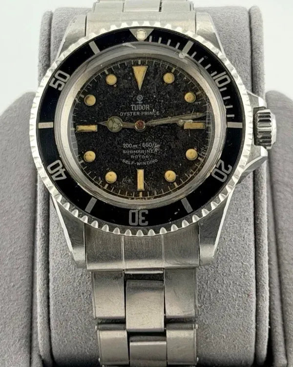 Tudor Submariner 40MM Black Dial Steel Bracelet (7928)