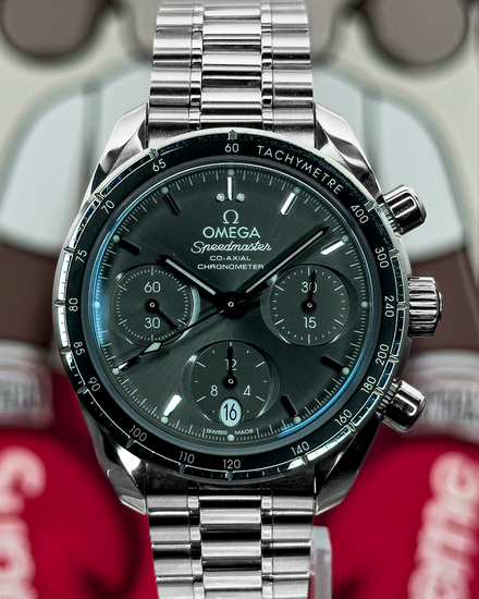 No Reserve - 2020 Omega Speedmaster 38MM Grey Dial Steel Bracelet (324.30.38.50.06.001)