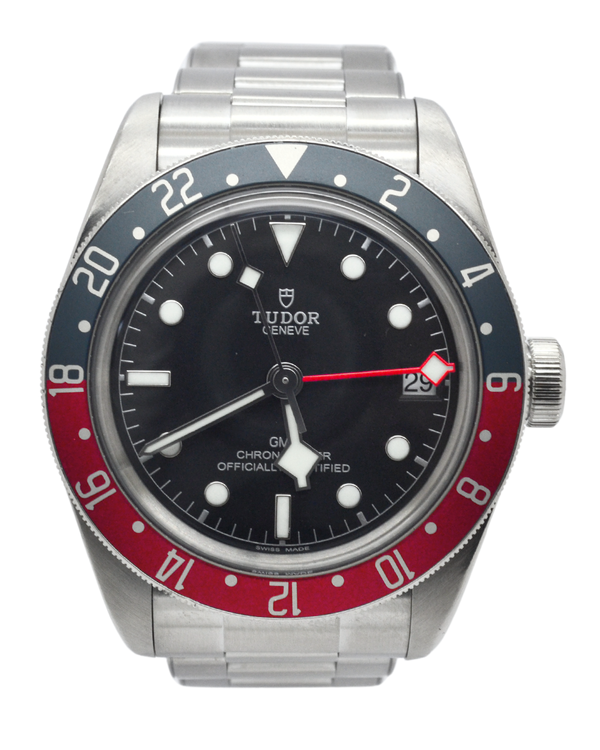 Tudor Black Bay GMT "Pepsi" 41MM Black Dial Steel Bracelet (79830RB)