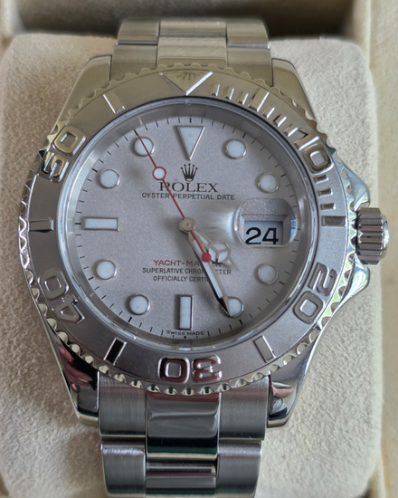 Rolex Yacht-Master 40MM Silver Dial Oyster Bracelet (116622)