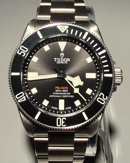 2024 Tudor Pelagos 39MM Black Dial Titanium Bracelet (25407N)