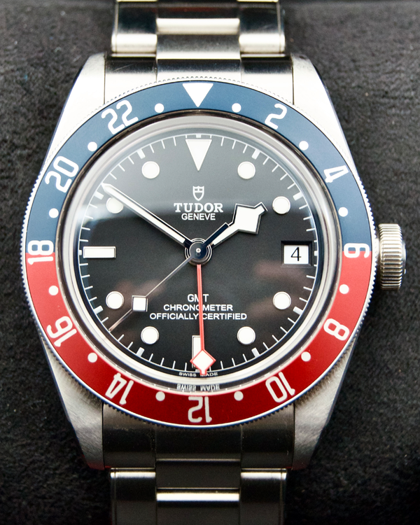 No Reserve - 2020 Tudor Black Bay GMT "Pepsi" 41MM Black Dial Steel Bracelet (79830RB)