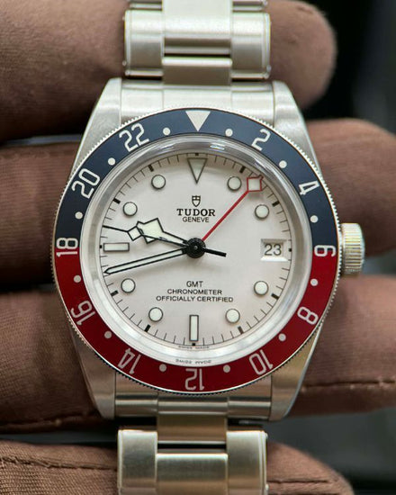 2026 Tudor Black Bay GMT "Pepsi" 41MM White Dial Steel Bracelet (79830RB)