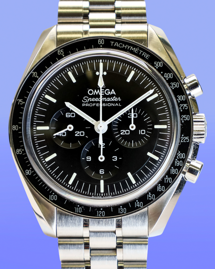 2025 Omega Speedmaster Professional Moonwatch 42MM Black Dial Steel Bracelet (310.30.42.50.01.002)