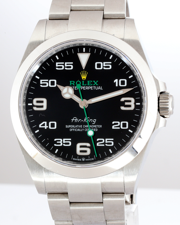 Rolex Air-King 40MM Black Dial Oyster Bracelet (126900)