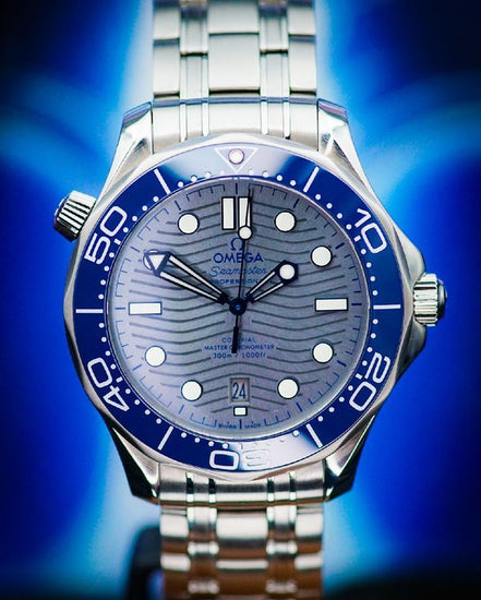 No Reserve - 2019 Omega Seamaster Diver 300M 42MM Grey Dial Steel Bracelet (210.30.42.20.06.001)