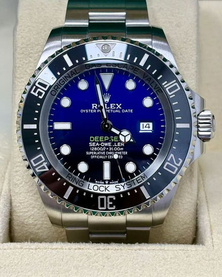 2019 Rolex Sea-Dweller Deepsea "James Cameron" 44MM Blue Dial Oyster Bracelet (126660)