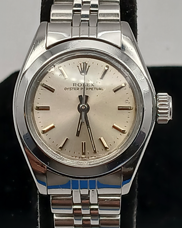 1984 Rolex Oyster Perpetual 26MM Silver Dial Jubilee Bracelet (6718)