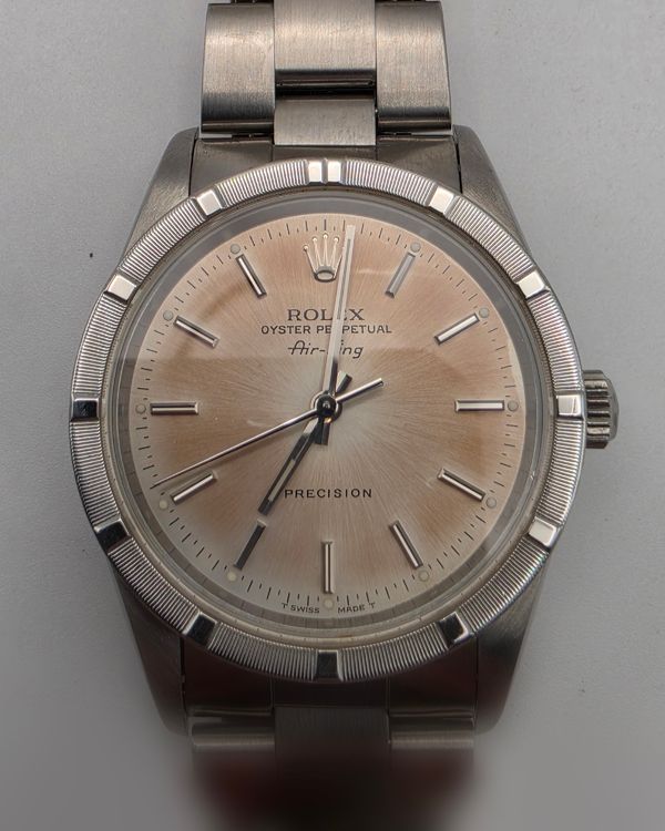 1999 Rolex Air-King 34MM Silver Dial Oyster Bracelet (14010)