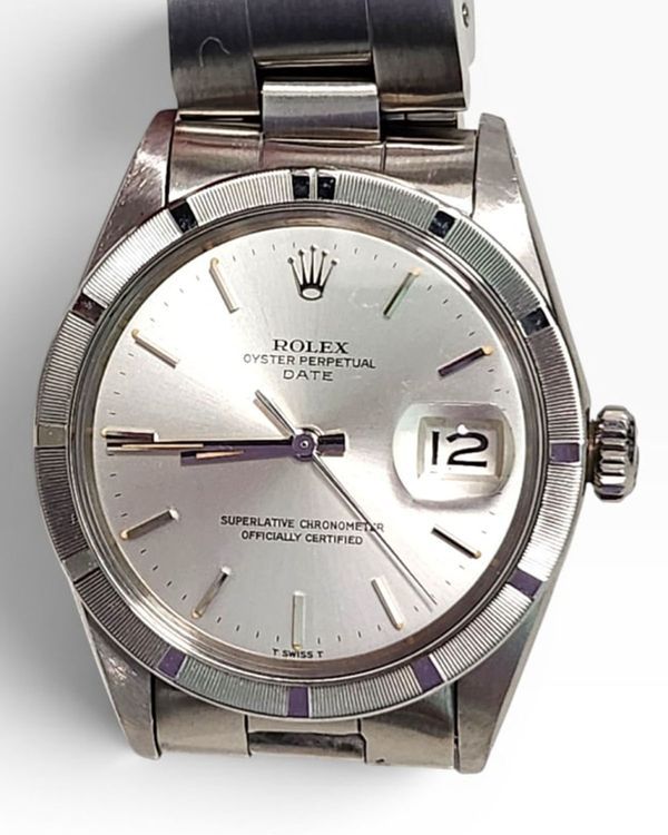 Rolex Oyster Perpetual Date 34MM Silver Dial Oyster Bracelet (1501)