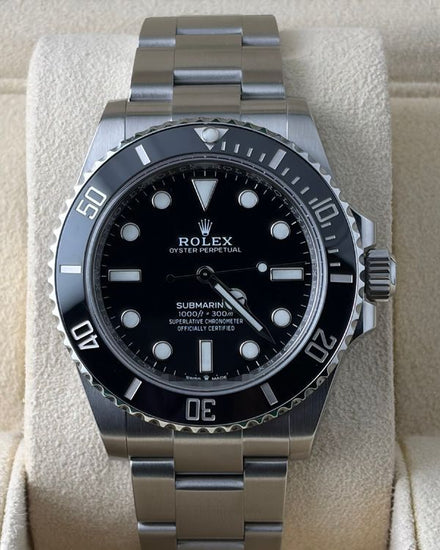 2020 Rolex Submariner No-Date 41MM Black Dial Oyster Bracelet (124060)