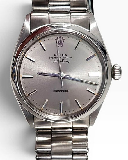 Rolex Air-King 34MM Silver Dial Oyster Bracelet (5500)