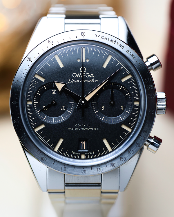 2022 Omega Speedmaster '57 Chronograph 40.5MM Black Dial Steel Bracelet (332.10.41.51.01.001)