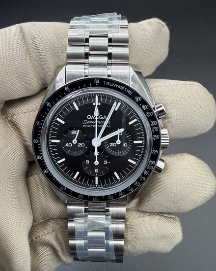 2026 Omega Speedmaster Professional Moonwatch 42MM Black Dial Steel Bracelet (310.30.42.50.01.002)
