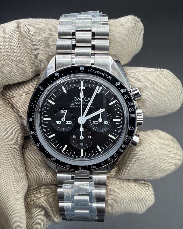 2026 Omega Speedmaster Professional Moonwatch 42MM Black Dial Steel Bracelet (310.30.42.50.01.002)