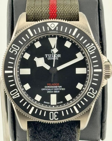 No Reserve - 2026 Tudor Pelagos FXD 42MM Black Dial Textile Strap (25717N)