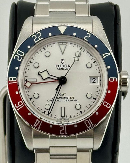 No Reserve - 2026 Tudor Black Bay GMT "Pepsi" 41MM White Dial Steel Bracelet (79830RB)