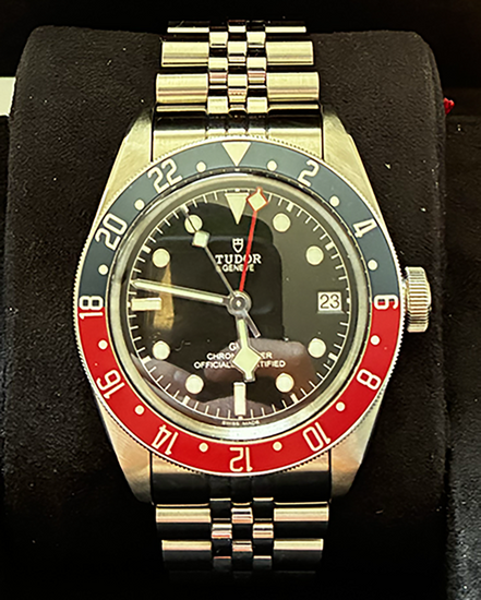 No Reserve - 2021 Tudor Black Bay GMT "Pepsi" 41MM Black Dial Steel Bracelet (79830RB)